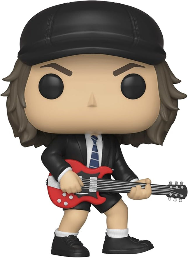 Funko Pop Rocks: AC/DC - Agnus Angus Young - 1/6 Odds for Rare Chase Variant - (Styles May Vary) - Collectable Vinyl Figure - Gift Idea - Official Merchandise - Toys for Kids & Adults - Music Fans