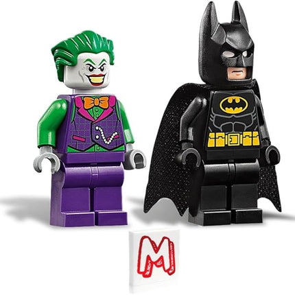 LEGO Super Heroes DC Batman Minifigure Combo - Batman with Batcape and Bat-a-rang & Joker in Orange Bow tie with Crowbar