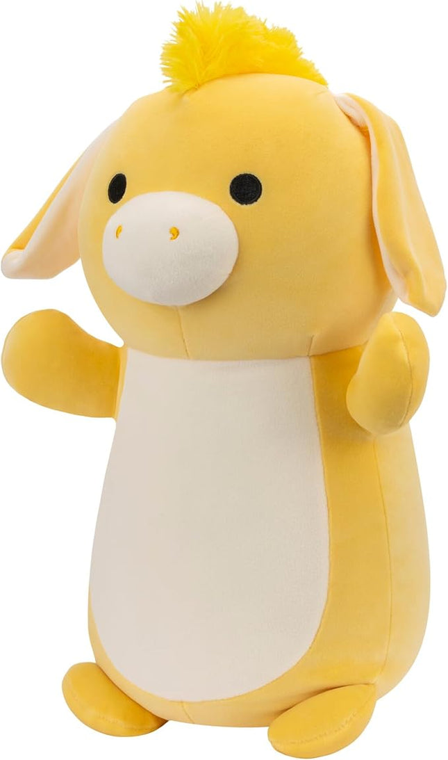 Squishmallows HugMees Original 14-Inch Gavyn Yellow Donkey - Ultrasoft Official Jazwares Large Plush