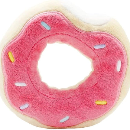 Anirollz Kittiroll Plush in Donut Ring Outfitz – Kawaii Stuffed Animal with Removable Costume – Cute Squishy Plush Toy Gift for Girls & Kids