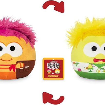 Teeturtle Jim Henson's Fraggle Rock GOBO and Wembley 4" Reversible Plushie - Soft Cute Kawaii Stuffed Animal