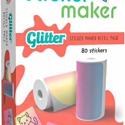 Hello Blink - Sticker Maker - Refill Pack with 80 Glitter Stickers - Children Ages 8+