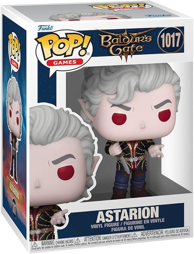 Funko Pop Games: Baldur's Gate - Astarion - 1/6 Odds for Rare Chase Variant - (Style May Vary) - Baldur's Gate 3 - Collectable Vinyl Figure - Gift Idea - Official Merchandise - Video Games Fans