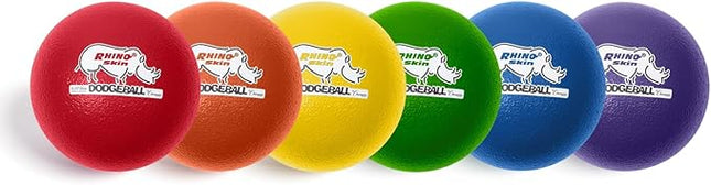 Champion Sports® Rhino Skin® Low Bounce Dodgeball Sets & Singles for Playground, PE, Backyard & League Games – Team Sports Equipment for Youth & Adults