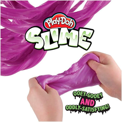 Play-Doh Brand Slime 3 Pack of Non-Toxic Slime - Yellow, Metallic Purple, & Metallic Teal