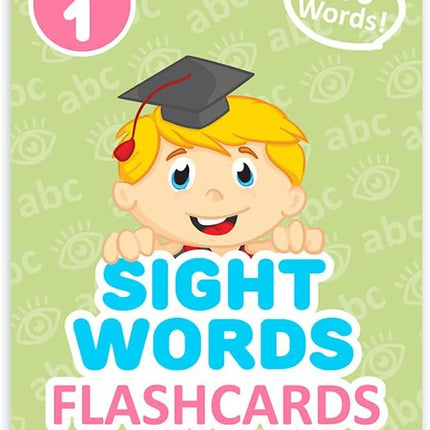 100 Vocabulary Flash Cards for Sight Words - 6 Learning Games per Deck for Preschool & Elementary Early Learning - 1st Grade