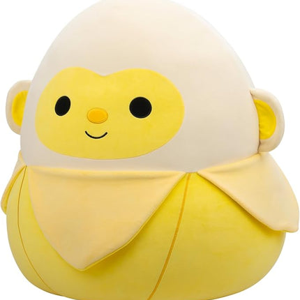 Squishmallows Original 24-Inch Pierogi Banana Monkey - Official Jazwares Plush (Jumbo)