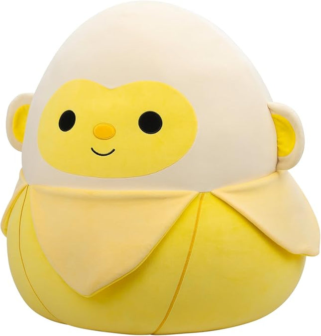 Squishmallows Original 24-Inch Pierogi Banana Monkey - Official Jazwares Plush (Jumbo)