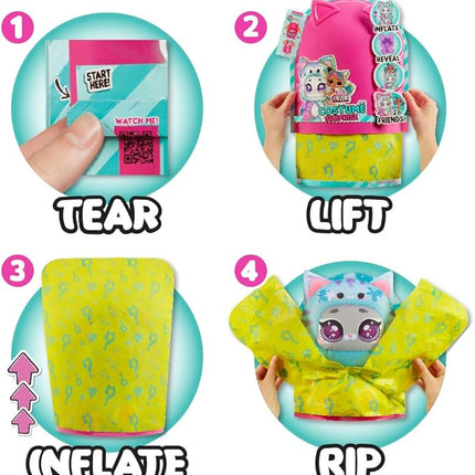 LOL Surprise Tweens Costume Surprise Emma Emo Fashion Doll with Inflatable Teal Kitty Pet Costume and Multiple Surprises Including Fabulous Fashions & Accessories – Great Gift for Kids Ages 4+