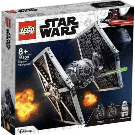 LEGO Star Wars 75300 TIE Fighter Impérial, Jouet, Vaisseau Spatial, Minifigurines, Skywalker