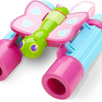 Melissa & Doug Sunny Patch Cutie Pie Butterfly Binoculars - Pretend Play Toy