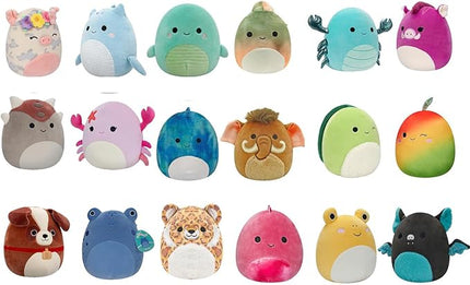 Squishmallows Official Kellytoy 8" Plush Mystery Pack - Styles Will Vary in Surprise Box That Includes 4 8" Plush Plush Collectible Soft & Squishy Mini Stuffed Animal Toy