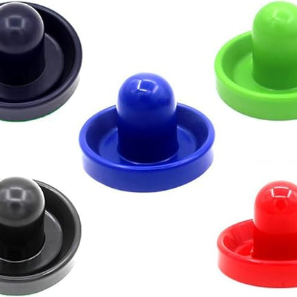 Generic Air Hockey Pushers and Air Hockey Pucks, Goal Handles Paddles for Adults and Kids Air Hockey Table Equipment for Game Tables
