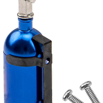 2Pack Vgoohobby Simulation Nitrogen Bottle Decoration Part Accessory Compatible with Traxxas TRX4 Axial SCX10 RC4WD Tamiya CC01 D90 90046 1/10 RC Crawler (Bue)