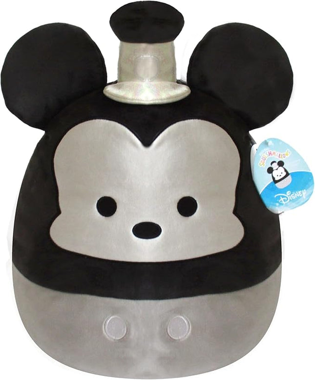 Squishmallows Disney 14-Inch Steamboat Willie Mickey Mouse Plush - Add Mickey Mouse to Your Squad, Official Kellytoy Plush - Amazon Exclusive