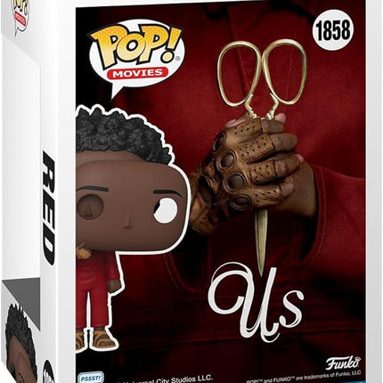 Funko POP DVD Cover: US - Red - Collectable Vinyl Figure - Gift Idea - Official Merchandise - for Kids & Adults - Horror Fans - Model Figure for Collectors and Display