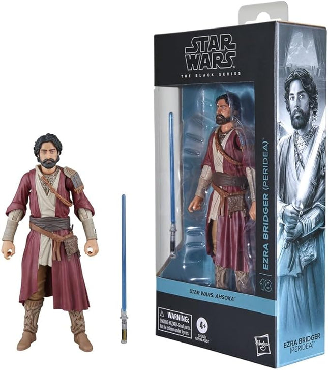 STAR WARS The Black Series Ezra Bridger (Peridea), Ahsoka Premium Collectible 6 Inch Action Figure