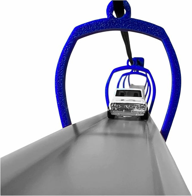 Suspension Bridge Compatible with Hot Wheels Cars and Track (Orange)