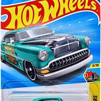 Hot Wheels Custom 53 Chevy Teal HW Art Cars 2/10