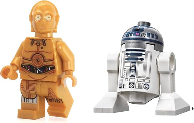 LEGO Star Wars Minifigure Droids - C-3PO and R2-D2 (75136)