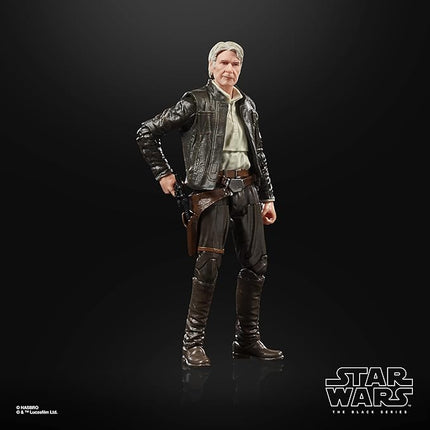STAR WARS The Black Series Archive Han Solo Toy 6-Inch-Scale The Force Awakens Collectible Action Figure, Toys for Kids 4 and Up