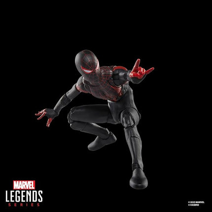 Marvel Legends Series Ultimate Miles Morales, Spider-Man Comics-Inspired Collectible 6-Inch Scale Action Figure with Character-Sized Comic Accessory