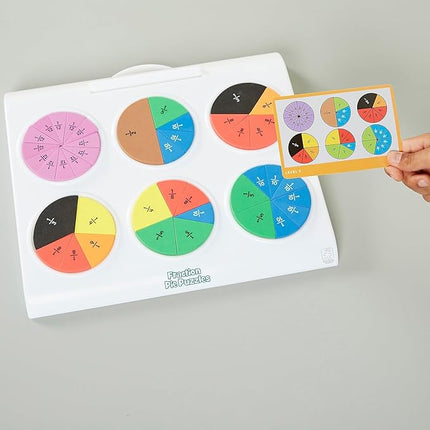 Educational Insights Fraction Pie Puzzles