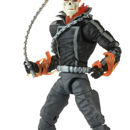 Marvel Legends Series Comics Ghost Rider 6-inch Action Figure Toy, 6 Accessories