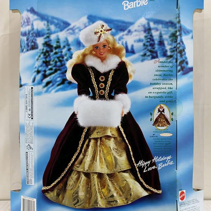 Mattel Happy Holidays Barbie Christmas 1996