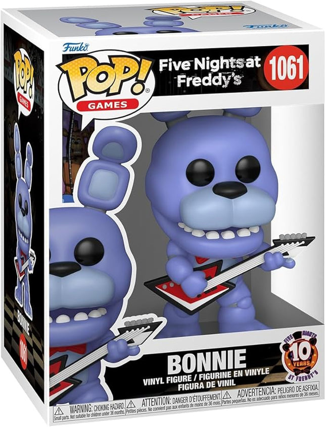 Funko Pop Games: Five Nights at Freddy's (FNAF) 10y - Bonnie The Rabbit - Five Nights at Freddy's - Collectable Vinyl Figure - Gift Idea - Official Merchandise - Toys for Kids & Adults