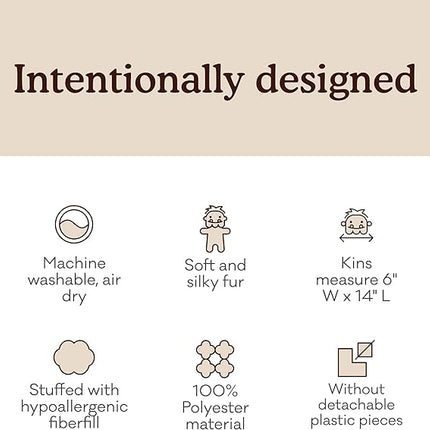 Slumberkins Bigfoot Snuggler & 2 Board Books Complete Set Bundle | Soft Plush Toy for Ages 0+ | Enhances Self-Esteem & Positive Relationships (Bigfoot Snuggler Plush + 2 Board Books)