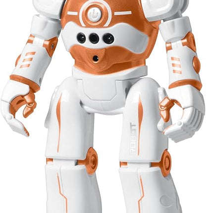 Robot Toys for Kids,Programmable Remote Control Smart Walking Dancing Robot Toy with Gesture & Sensing for Age 4 5 6 7 8 9 10 Year Old Boys for Birthday Present,Orange