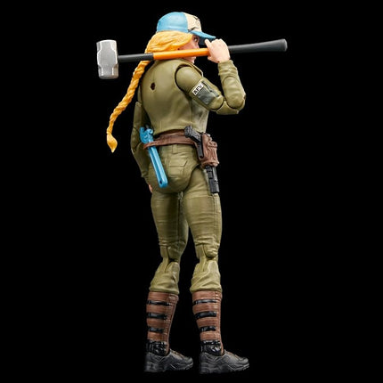 G.I. Joe Classified Series Retro Cardback Courtney “Cover Girl” Krieger, Collectible 6 Inch Action Figure with 9 Accessories