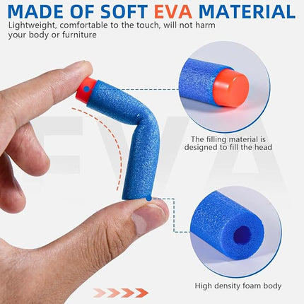 240 Pcs Colorful Refill Darts Bullets Ammo Pack for Nerf N-Strike Elite Series Blasters