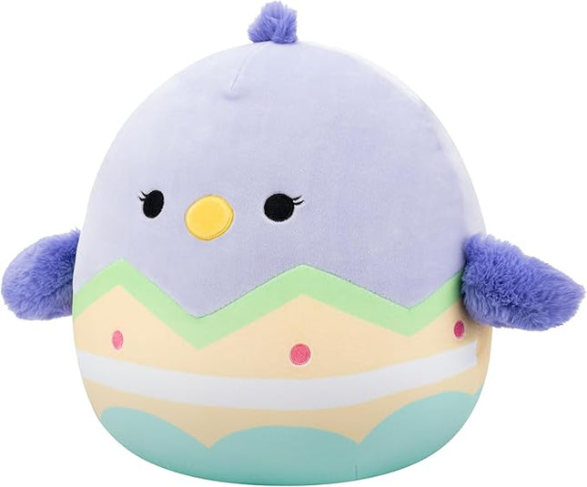 Squishmallows Original 12in Tulip The Purple Chick in Multicolored – Official Jazwares Plush (Medium-Sized)