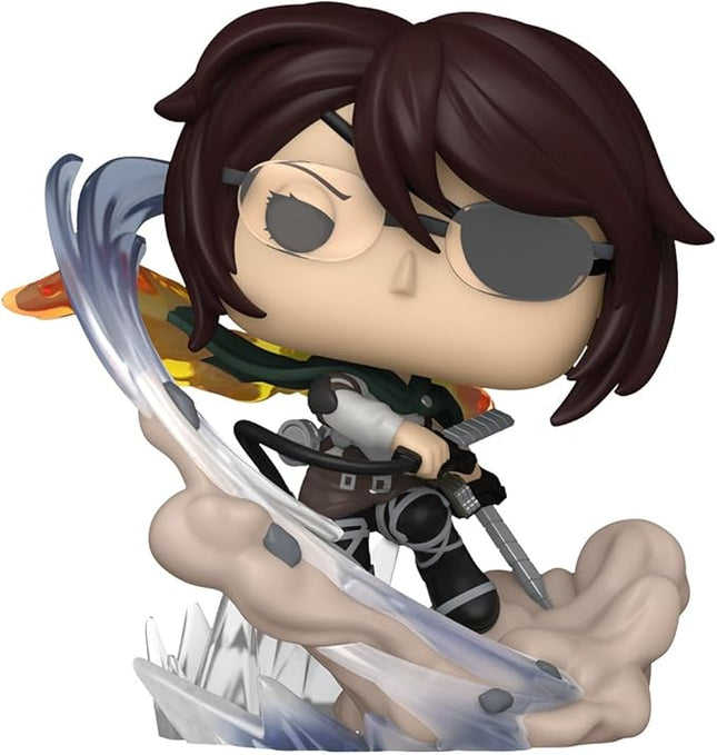 Funko Pop! Premium Animation: Attack on Titan - Hange Zoe - Collectable Vinyl Figure - Gift Idea - Official Merchandise - Toys for Kids & Adults - Anime Fans - Model Figure for Collectors and Display