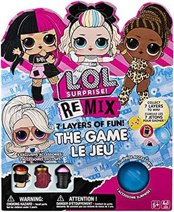 LOL Surprise Remix 7 Layers of Fun The Game Le Jeu Board Game
