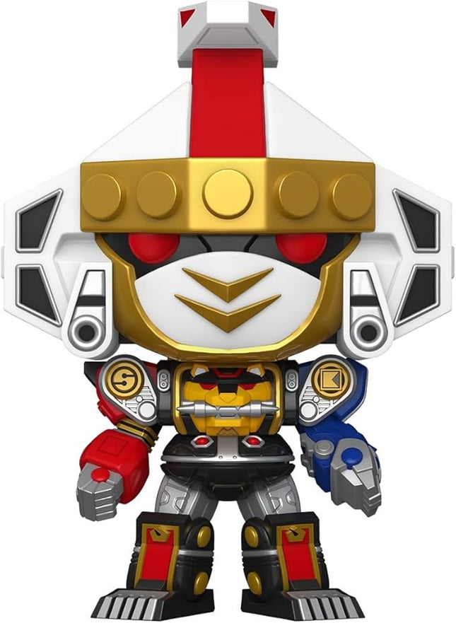 Funko Pop! Super: Mighty Morphin Power Rangers: The Movie - Ninja Megazord - Metallic - Power Rangers Movie - Collectable Vinyl Figure - Gift Idea - Official Merchandise - Toys for Kids & Adults