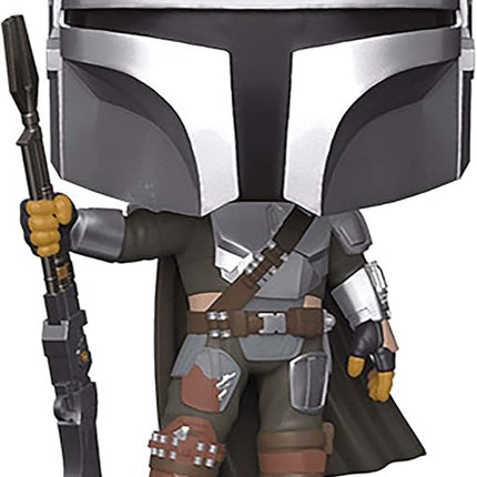 Funko Pop! Star Wars: The Mandalorian Action Figure, The Mandalorian Vinyl Bobblehead