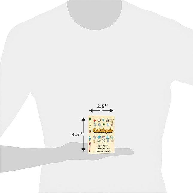 Catchpair - Quick-Thinking Word & Category Card Game - Easy to Learn Word Games for Adults and Families - 9+ Ages 2-6 Players 10-15 Mins