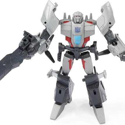 Transformers EarthSpark Megatron Warrior Class 12.5 cm Action Figure Robot Toy for Kids Age 6+