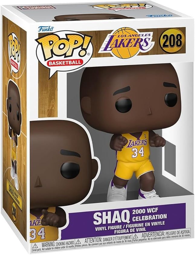 Funko Pop! NBA: Lakers - Shaquille O'Neal - Shaq - ('00 WCF Celebration) - Collectable Vinyl Figure - Gift Idea - Official Merchandise - Toys for Kids & Adults - Sports Fans