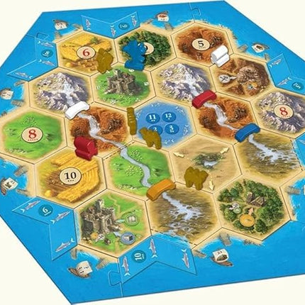 CATAN Traders & Barbarians Board Game Expansion - Customize Your Asmodee CATAN Experience, Strategy Game, Family Game for Kids and Adults, Ages 12+, 3-4 Players, 90 Minute Playtime