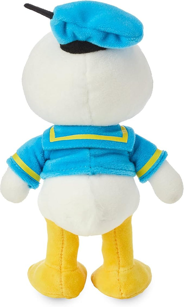 Disney Store Official Donald Duck nuiMOs Plushie - Soft Plush with Embroidered Features, Poseable Hands & Turning Head, Magnetic Hands for Holding, 6 Inches, Dress Up with nuiMOs Outfits