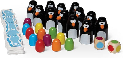 Blue Orange Pengoloo, Wood - Tabletop Strategy and Memory Game for Kids Family Preschool, Ages 4+, Award Winning