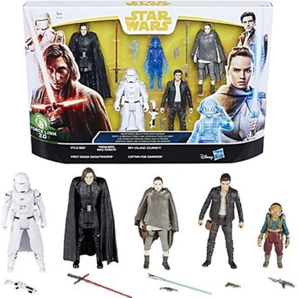 SW Star Wars Force Link 2.0 The Last Jedi Figure 5-Pack Action Figures