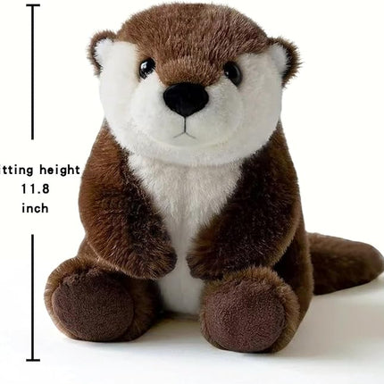 Otter Stuffed Animal – Cute Otter Plush Toy for Kids & Adults – Birthday Surprise & Room Decor –A Cuddly Companion for Everyday hugs and Bedtime