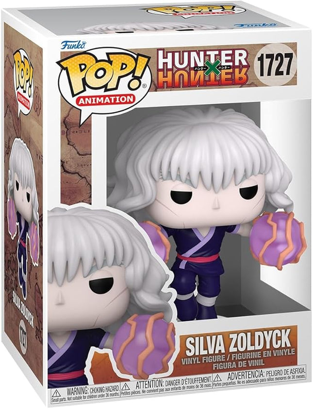 Funko POP Animation: HxH - Silva Zoldyck - Hunter X Hunter (HXH) - Collectable Vinyl Figure - Gift Idea - Official Merchandise - for Kids & Adults - Anime Fans - Model Figure for Collectors