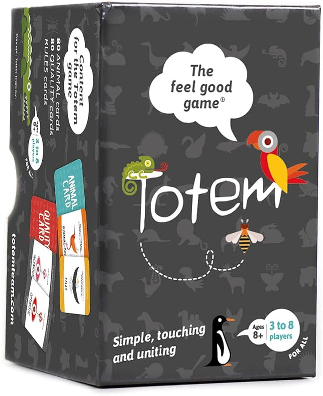 Totem: Self-Esteem & Family Bonding Game Ages 8+ - Therapy Games for Kids, Teens, Adults, Counselors - Team Building Games for Work - Group Therapy Conversation Cards for Mental Health