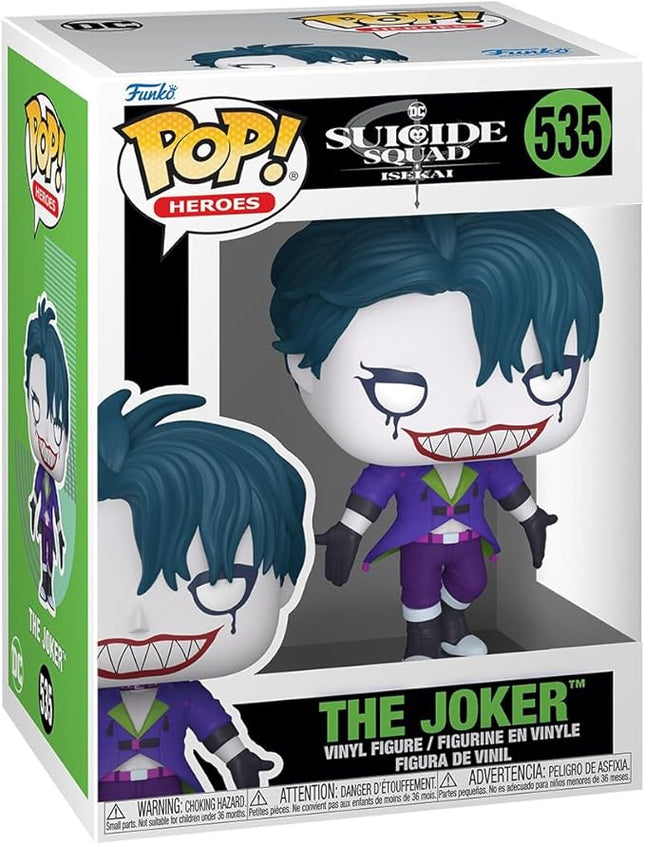 Funko Pop Animation: DC Suicide Squad Isakai - The Joker, 1/6 Odds for Rare Chase Variant - (Styles May Vary) - Suicide Squad Isekai - Collectable Vinyl Figure - Gift Idea - Official Merchandise